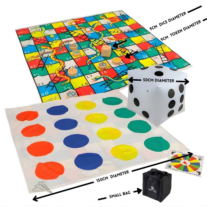 Snakes & Ladders Size
