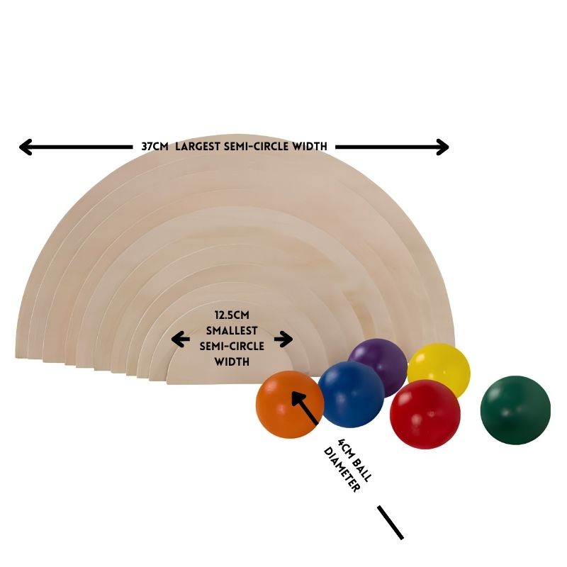 Semi Circles Size