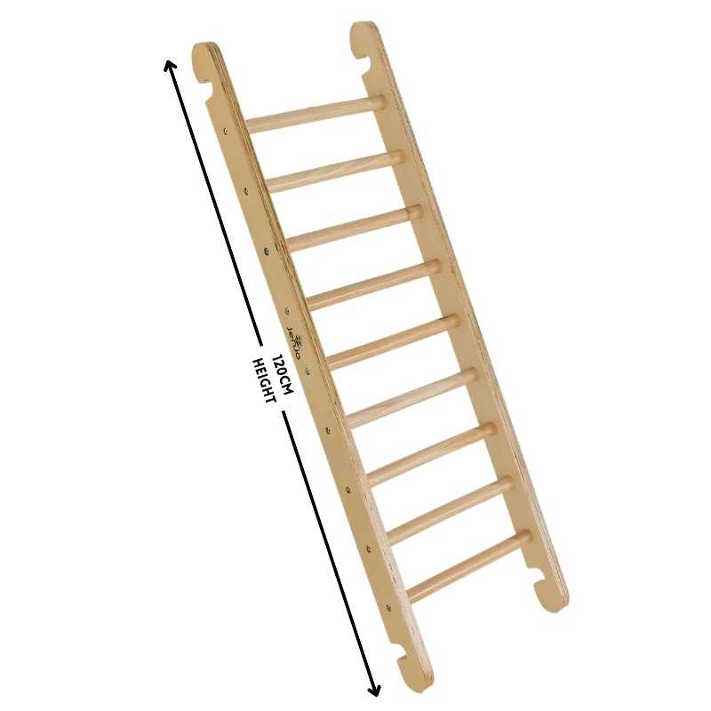 Play Ladder Size wooden play ladder with 120cm length