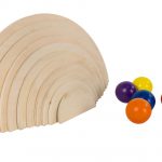 Natural Semi Circles an Rainbow Balls (1)