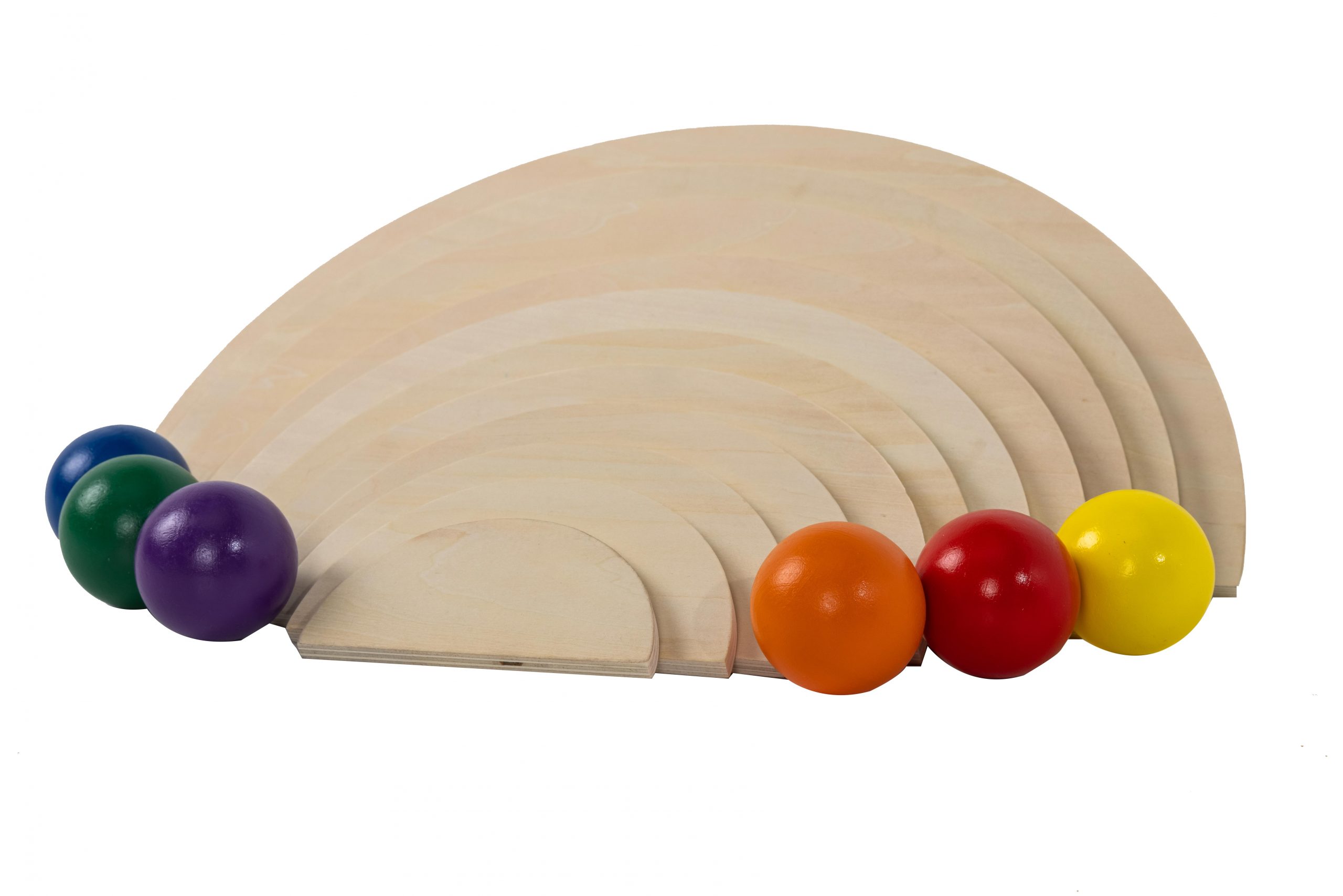 Natural Semi Circles an Rainbow Balls (4)