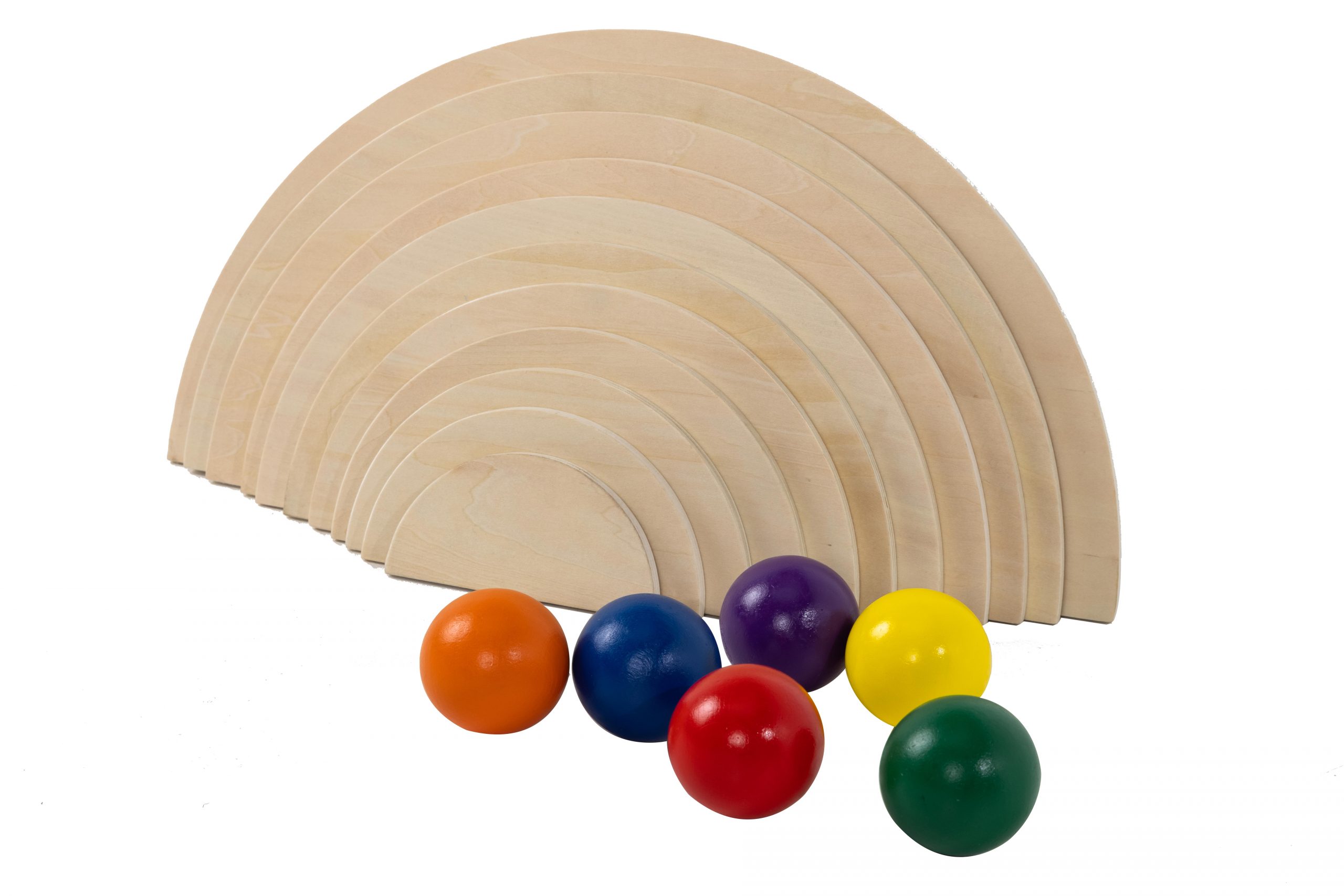 Natural Semi Circles an Rainbow Balls (5)